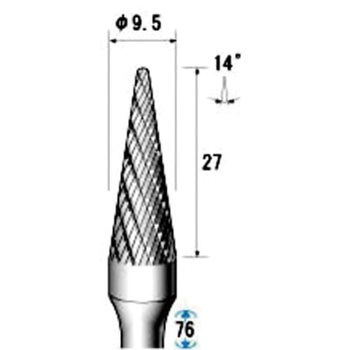 チタンコート超硬カッター NSK(ナカニシ)