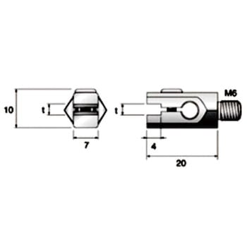 チップホルダー 1．0 2本入 - NSK(ナカニシ)