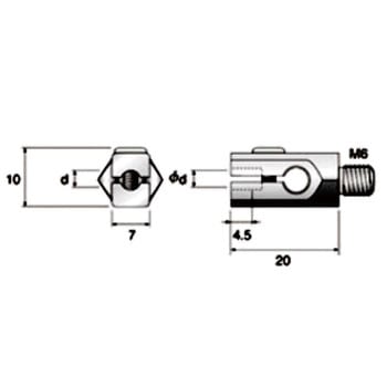 チップホルダー 2．0 2本入 NSK(ナカニシ)