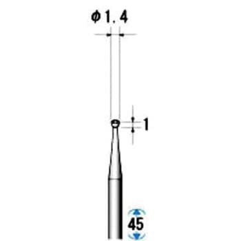 精密スチールカッター 12本入 NSK(ナカニシ)