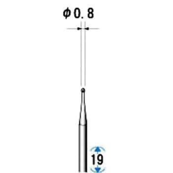 超硬カッター 5本入 NSK(ナカニシ)