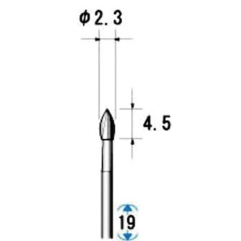 超硬カッター 5本入 NSK(ナカニシ)