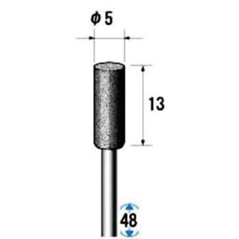 14661 メタルボンドダイヤバー ナカニシ(NSK) 粒度100 軸径2.34mm