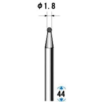 電着CBNバー ナカニシ(NSK) 軸付ダイヤモンド砥石 【通販モノタロウ】