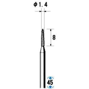 電着ダイヤモンドバー NSK(ナカニシ)