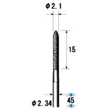電着ダイヤモンドバー NSK(ナカニシ)