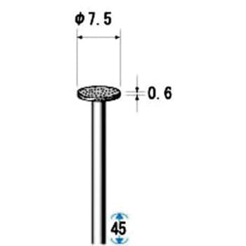 電着ダイヤモンドバー NSK(ナカニシ)