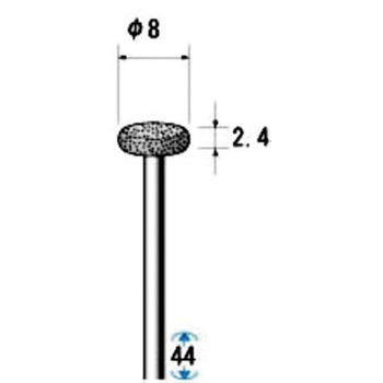 電着ダイヤモンドバー NSK(ナカニシ)