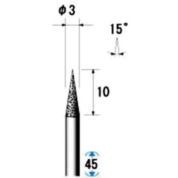 電着ダイヤモンドバー NSK(ナカニシ)