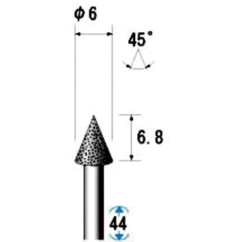 電着ダイヤモンドバー NSK(ナカニシ)