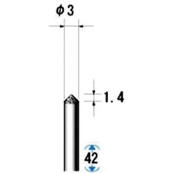電着ダイヤモンドバー NSK(ナカニシ)