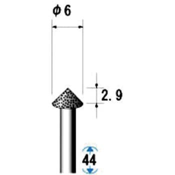 電着ダイヤモンドバー NSK(ナカニシ)
