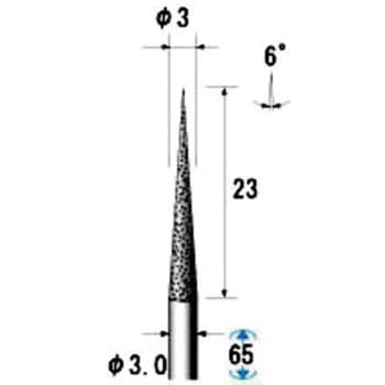 電着ダイヤモンドバー NSK(ナカニシ)