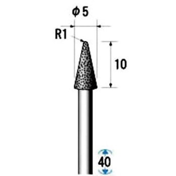 電着ダイヤモンドバー NSK(ナカニシ)