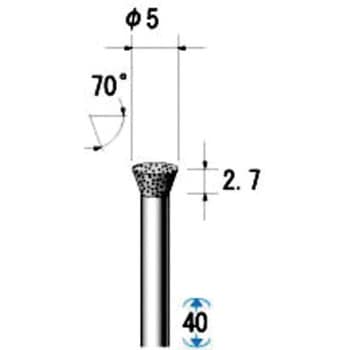 電着ダイヤモンドバー NSK(ナカニシ)