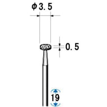 電着ダイヤモンドバー 5本入 NSK(ナカニシ)