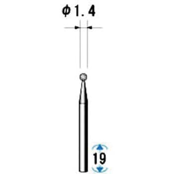 電着ダイヤモンドバー 5本入 NSK(ナカニシ)
