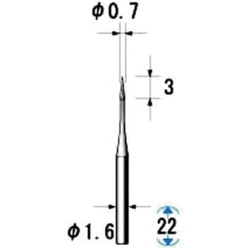 電着ダイヤモンドバー 5本入 NSK(ナカニシ)