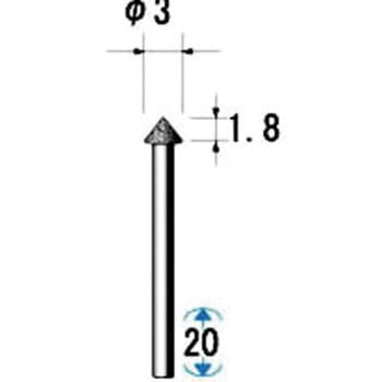 電着ダイヤモンドバー 5本入 NSK(ナカニシ)