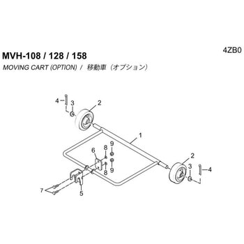 部品 MVH-158 三笠産業[工具]