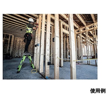 0.66m/3段 脚立 広がり防止ストラップ付 ノーブランド