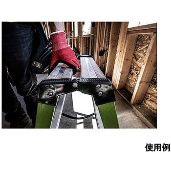 0.66m/3段 脚立 広がり防止ストラップ付 ノーブランド