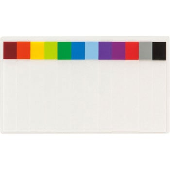 S3010 STALOGY 細いふせん12色 1個 ニトムズ 【通販モノタロウ】