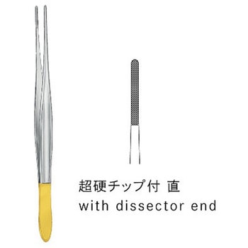 TC付クッシング鑷子 - ジェイ・シー・ティ