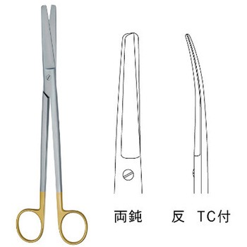 TC付シムス婦人科用剪刀 JA06シリーズ ジェイ・シー・ティ