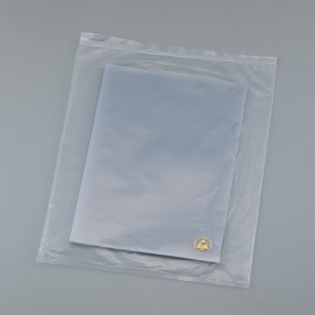 アズピュアESDクリアファイル A4 10枚入 クリーン洗浄済 アズピュア(アズワン)