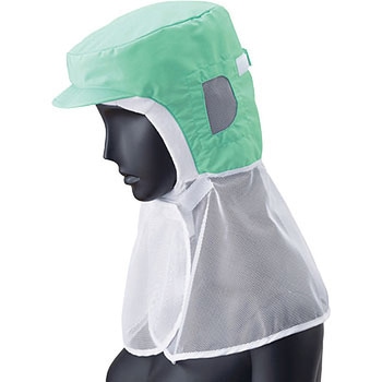 FA5185 ロングフード 食品工場 衛生帽子 サーヴォ(旧:サンペックスイスト) 60821573