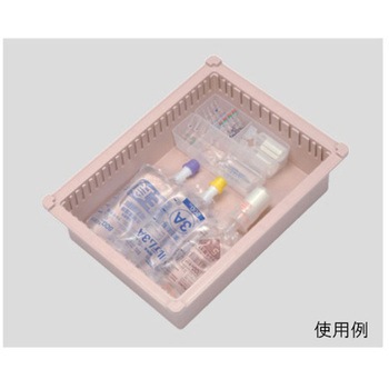 アンプルケース W163×D40×H45mm クリアホワイト サカセ