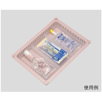 アンプルケース W236×D104×H42mm クリアホワイト サカセ