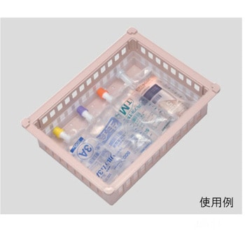 アンプルケース W237×D334×H47mm クリアホワイト サカセ