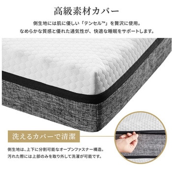 エコラテ エリート 10cm 三つ折りマットレス ELT-10Nシリーズ - 篠原化学