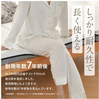 エコラテ エリート 10cm 三つ折りマットレス ELT-10Nシリーズ - 篠原化学