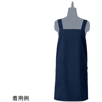 エプロン ダークネイビー 4048-17シリーズ フォーク