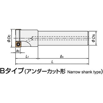 アルファ快削ショルダーミル 4コーナ SS4P形 MOLDINO(旧日立ツール) 柄