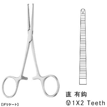 コッヘル止血鉗子 デリケート JB13シリーズ ジェイ・シー・ティ