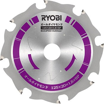 集じん丸ノコ用チップソー 京セラ(旧RYOBI電動工具)