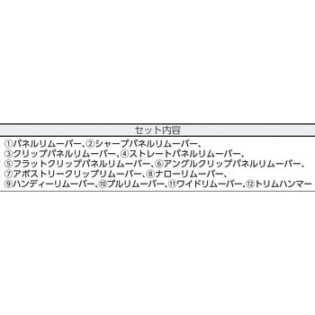 トリムリムーバーセット BAHCO(バーコ)
