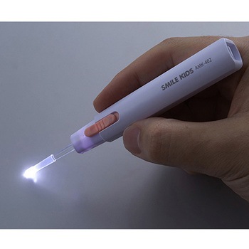 シリコンキャップ付スリムなあかりちゃん耳かき AMK-402シリーズ 旭電機化成