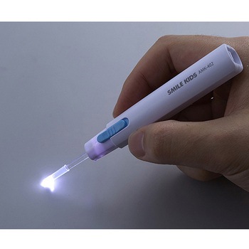 シリコンキャップ付スリムなあかりちゃん耳かき AMK-402シリーズ 旭電機化成