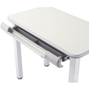 シンプル採血台90 ホワイト 西村製作所