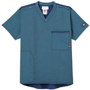 スクラブ ミドルインディゴ×インディゴ CK704-12シリーズ - フォーク