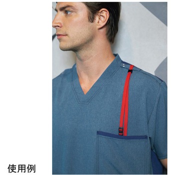 スクラブ ミドルインディゴ×インディゴ CK704-12シリーズ - フォーク