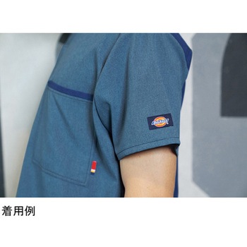 スクラブ ミドルインディゴ×インディゴ CK704-12シリーズ - フォーク