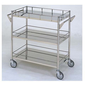 ステンレスワゴン回診車 柏ステンレス工業