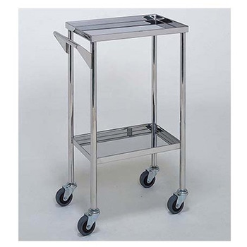 ステンレスワゴン回診車 静音仕様 柏ステンレス工業