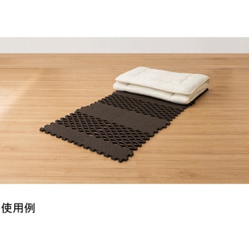 すのこ型吸湿マット Air job Max ブロックタイプ 1セット 6枚組入 辻一
